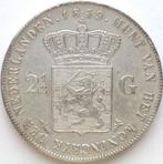XntriQ-Coins - Zilveren rijksdaalder 1849 - Willem II (04), Ophalen of Verzenden, Koning Willem II, 2½ gulden