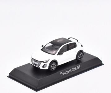 Peugeot 208 GT 2024 Bianca Wit Schaal 1/43 Norev Ref 472841 beschikbaar voor biedingen