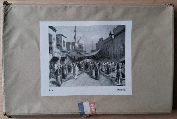 Oude NLC / Neleca puzzel. 180 stukjes. Souk in Marokko., Hobby en Vrije tijd, Denksport en Puzzels, Gebruikt, Legpuzzel, Minder dan 500 stukjes