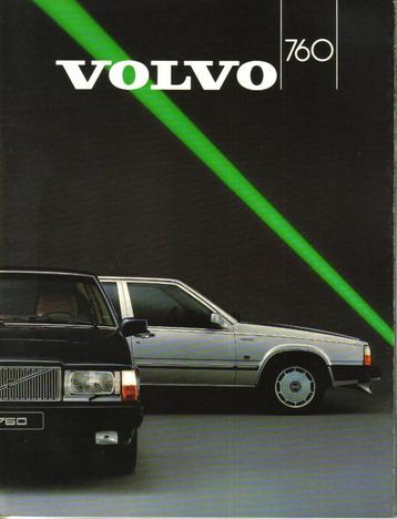 Brochure Volvo 760 1987 beschikbaar voor biedingen