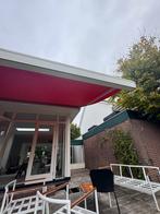 Elektrisch Zonnescherm 4,5m - Zwenkarm, Tuin en Terras, Zonneschermen, Ophalen, Gebruikt, 450 cm of meer, Elektrisch
