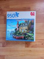 Jumbo puzzel Huis van de vuurtoren 950 stukjes, Ophalen of Verzenden, 500 t/m 1500 stukjes, Zo goed als nieuw, Legpuzzel