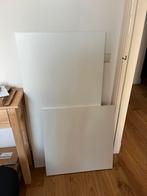 2 stukken Ikea werbladJarstorp 122 en 64 cm lang, Ophalen, Wit, 50 tot 100 cm, Zo goed als nieuw