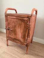 Loods5 zwaar stalen nachtkastje, Huis en Inrichting, Ophalen, Minder dan 45 cm, Metaal of Aluminium, 55 tot 70 cm