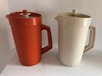 Tupperware kan, Ophalen of Verzenden, Gebruikt, Oranje, Beker of Kan
