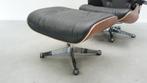 Vitra Eames Lounge Chair met Ottoman | Zwart Leer | NIEUW, Huis en Inrichting, Fauteuils, -, Minder dan 75 cm, -, Nieuw