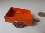 1954 Dinky Toys 341 LAND ROVER TRAILER (ORANGE) I.g.st. (-B), Hobby en Vrije tijd, Modelauto's | 1:43, Ophalen of Verzenden, Zo goed als nieuw
