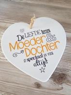 Leuke hart hanger of onderzetter., Ophalen of Verzenden, Zo goed als nieuw