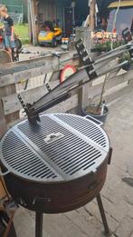 Bbq van cortenstaal met rookrek, Tuin en Terras, Ophalen of Verzenden, Nieuw