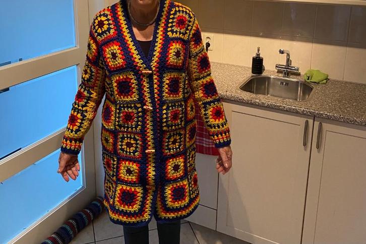 Gehaakt vest, Kleding | Dames, Truien en Vesten, Nieuw, Maat 42/44 (L), Overige kleuren, Ophalen of Verzenden