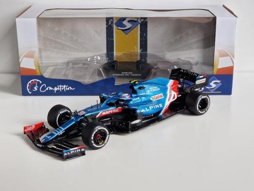 1:18 Solido Alpine F1 A521 #31 Esteban Ocon Portugal GP 2021, Hobby en Vrije tijd, Modelauto's | 1:18, Nieuw, Auto, Solido, Ophalen of Verzenden