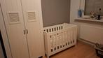 Witte babykamer set - ledikant en kast, Kinderen en Baby's, Ophalen of Verzenden, Zo goed als nieuw, Jongetje of Meisje