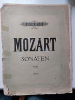 Mozart sonates voor piano bladmuziek, Muziek en Instrumenten, Bladmuziek, Gebruikt, Klassiek, Ophalen of Verzenden, Artiest of Componist