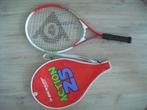 Junior Tennis racket Dunlop Action 25 prima staat & hoes, Sport en Fitness, Tennis, Gebruikt, Ophalen of Verzenden, L0, Racket
