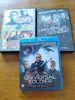 Universal soldier 4 films.   (dvd + bluray), Vanaf 16 jaar, Ophalen, Gebruikt, Actie