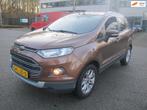 Ford ECOSPORT 1.0 EcoBoost Titanium LEDER CAMERA CRUISE NAVI, Auto's, Ford, Voorwielaandrijving, 125 pk, Gebruikt, Bruin