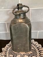 Oude tinnen Zinn drinkfles (181025c), Antiek en Kunst, Antiek | Tin, Ophalen of Verzenden