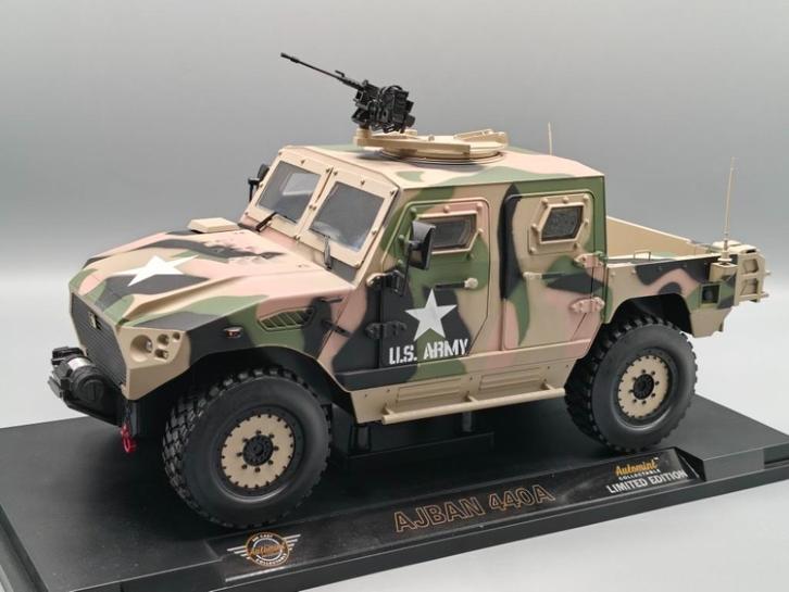 Automint 1:16 Diecast Ajban 440A U.S. Army MPV NIEUW in OVP, Hobby en Vrije tijd, Modelauto's | 1:18, Nieuw, Auto, Overige merken
