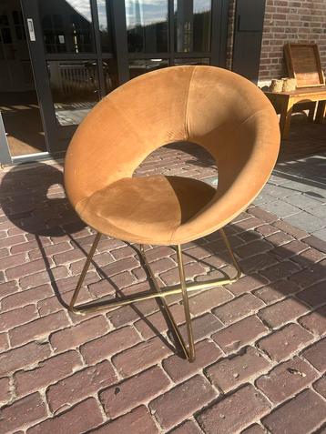 Light & Living velours stoel - Wegens verhuizing! beschikbaar voor biedingen