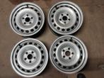 set gebruikte stalen velgen 15 inch VW Caddy, Ophalen of Verzenden