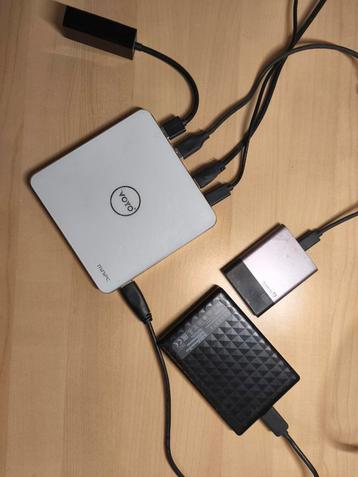 Voyo V3 Mini-PC + 1TB HDD & 500GB SSD beschikbaar voor biedingen