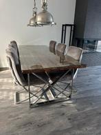 Compleet Richmond meubelset, Huis en Inrichting, Tafels | Eettafels, Ophalen, 100 tot 150 cm, 200 cm of meer, Zo goed als nieuw