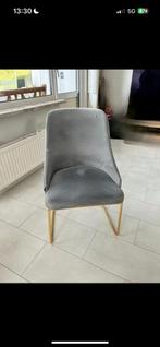 Eetstoelen, Huis en Inrichting, Stoelen, Ophalen, Gebruikt, Grijs, Vier
