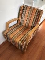 Heerlijk zittende stevige stoel fauteuil, Huis en Inrichting, Fauteuils, Ophalen, Gebruikt, 75 tot 100 cm, Stof