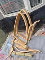 Ikea POÄNG schommelstoel, Huis en Inrichting, Ophalen, Overige materialen, Bruin, Zo goed als nieuw