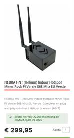 Nebra HNT Helium Miner Rock Pi 868Mhz, Ophalen of Verzenden, Gebruikt, Nebra