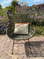 HK Living rotan egg stoel, Huis en Inrichting, Stoelen, Ophalen, Gebruikt, Overige kleuren, Riet of Rotan