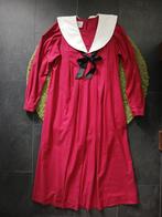 Vintage jaren 80 wijn rode Laura Ashley jurk, grote kraag, Kleding | Dames, Jurken, Verzenden, Zo goed als nieuw, Maat 36 (S)