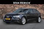 Audi A3 Sportback 1.0 TFSI Sport Lease Edition | NAV | Cruis, Auto's, Stof, Gebruikt, Zwart, Origineel Nederlands