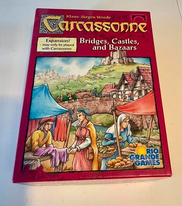 Carcassonne uitbreiding Bruggen, Burchten en Bazaars te koop beschikbaar voor biedingen