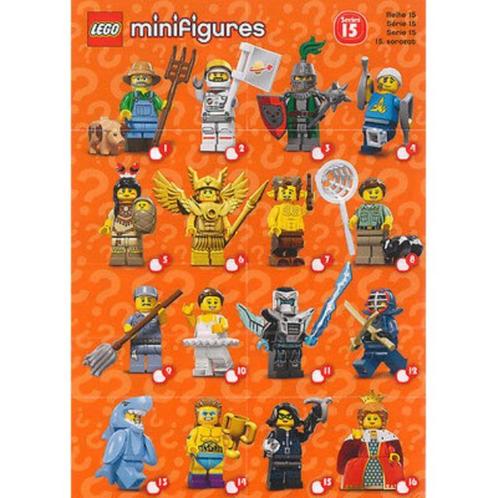Lego - Minifigures - Serie 15 - 71011, Kinderen en Baby's, Speelgoed | Duplo en Lego, Nieuw, Lego, Complete set, Ophalen of Verzenden
