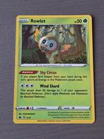 Promo mcdonalds 2/15 rowlet holo, Ophalen of Verzenden, Gebruikt, Losse kaart, Foil