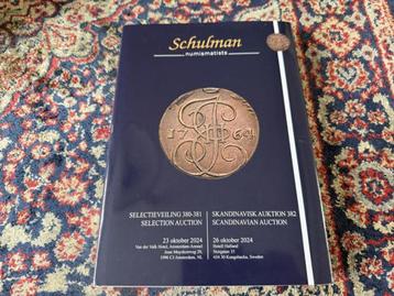 Schulman Numismatists. Catalogus Veiling-Auction. 2024.  Har beschikbaar voor biedingen