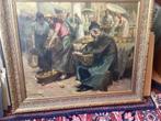 Art nouveau klassiek schilderijen, Antiek en Kunst, Kunst | Schilderijen | Klassiek, Ophalen of Verzenden