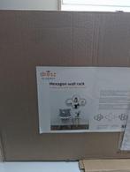 Dresz - Zeshoekig wandrek Metaal - Wit - nieuw, Huis en Inrichting, Ophalen of Verzenden, Nieuw