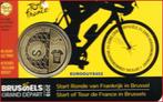 Coincard Belgie 2019 "Start Tour de France in Brussel"., Postzegels en Munten, Munten | Europa | Euromunten, 2 euro, Ophalen of Verzenden