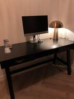 Zwart bureau, Huis en Inrichting, Bureaus, Ophalen, Gebruikt, Bureau