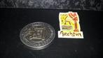 Oude Archeon pin en Archefloryn munt uit de jaren 90, Verzamelen, Speldje of Pin, Stad of Land, Zo goed als nieuw, Verzenden