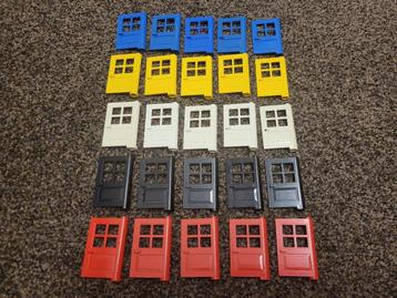 Partij P4=25x Lego deuren beschikbaar voor biedingen