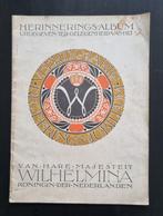 HERINNERINGSALBUM t.g.v. 40 JAAR WILHELMINA, Verzamelen, Koninklijk Huis en Royalty, Nederland, Tijdschrift of Boek, Gebruikt