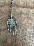 Aparte ketting, Ophalen of Verzenden, Zilver, Overige materialen