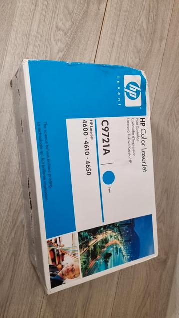 HP C9721A Cyan Toner in doos beschikbaar voor biedingen