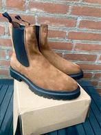 Les Deux Tatum suède Chelsea boots cognac Portugal 43, Les deux, Bruin, Verzenden, Boots