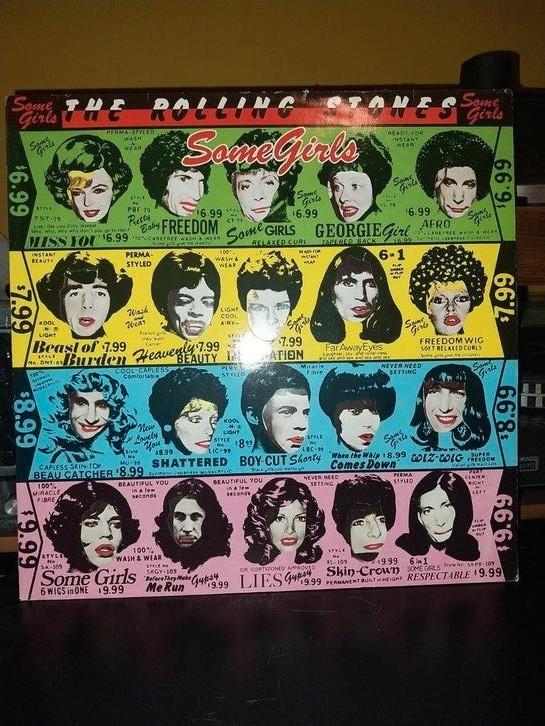 ROLLING STONES SOME GIRLS LP NL 1978, Cd's en Dvd's, Vinyl | Pop, Zo goed als nieuw, 1960 tot 1980, 12 inch, Ophalen of Verzenden