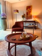 Linteloo Obi salontafel doorsnede 85 cm, Huis en Inrichting, Ophalen, 50 tot 100 cm, Rond, Zo goed als nieuw