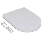 Toiletbril toilet zitting softclose wcbril wit GRATIS BZRGD, Huis en Inrichting, Verzenden, Nieuw, Wit, Overige typen